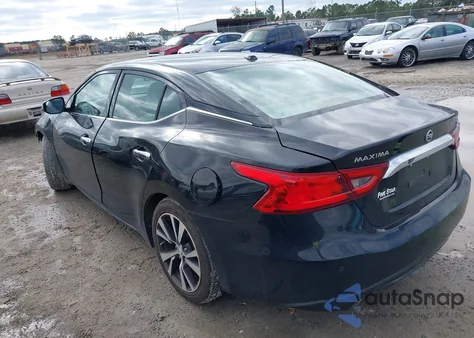 2017 Nissan Maxima 3.5 Sv из США, поврежденный, VIN 1N4AA6AP3HC399826